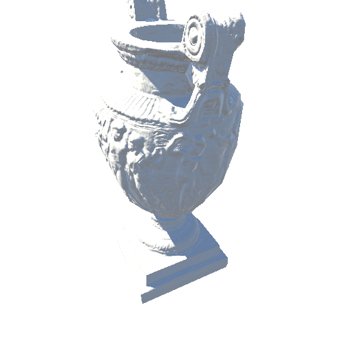Ancient Roman Greek Vase with LOD2